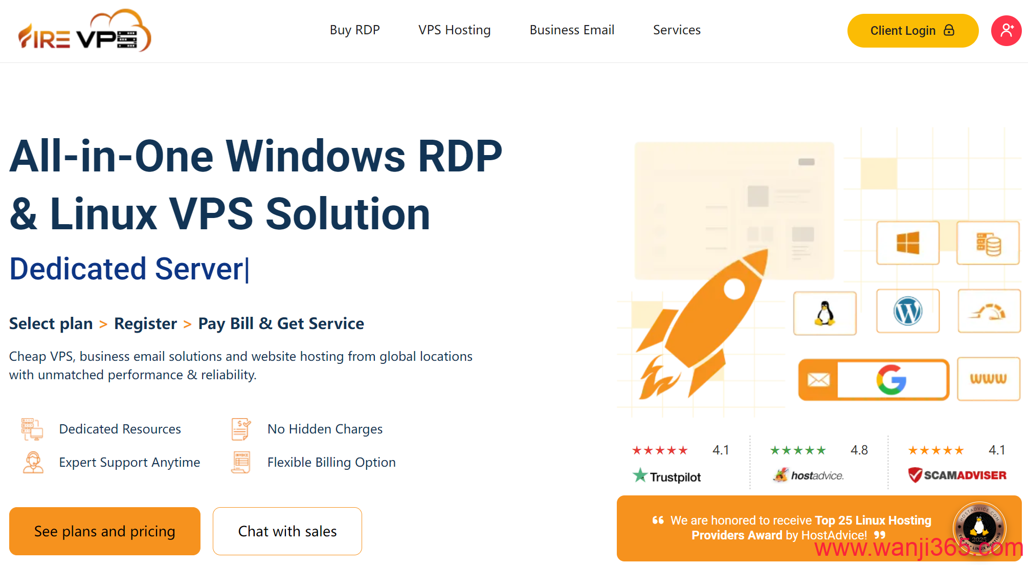 FireVPS:.99/年/美国线路/1核/1G/1T@1G带宽 FireVPS:.99/年/美国线路/1核/1G/1T@1G带宽