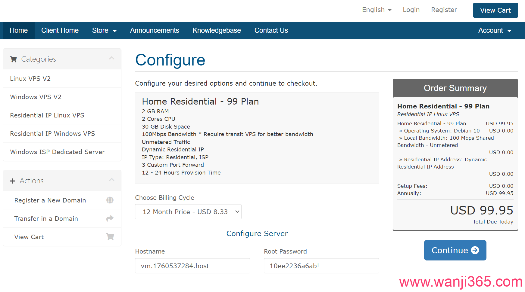 Mondoze:.96/年/家宽线路/2核/2G/无限流量@100M宽带 Mondoze:.96/年/家宽线路/2核/2G/无限流量@100M宽带