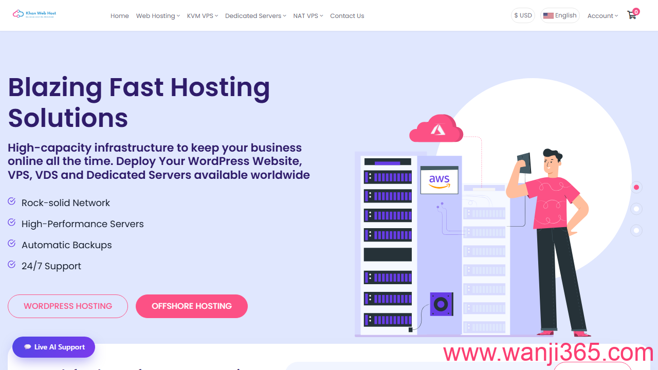 KhanWebHost: KhanWebHost: